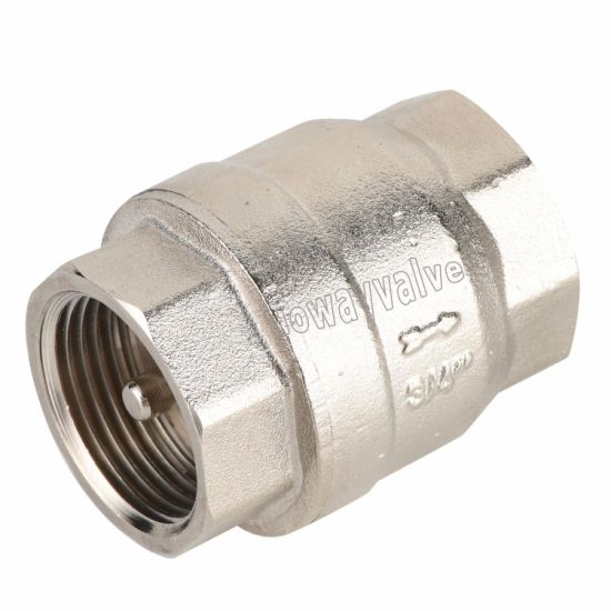 Hot Sales China Factory Brass Chrome Plated Spring Valve (DW-CV019)