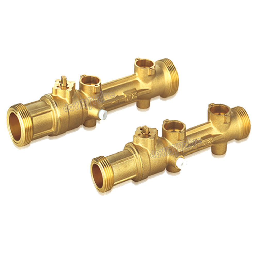 Lengthened Heat Meter Sensor Tube with Valve