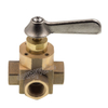 High Quanlity Bronze 4 Way Ball Valve (DW-BV016)
