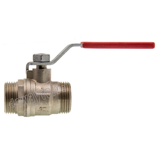 Light Design Brass Ball Valve with Steel Handle （DW-B261）