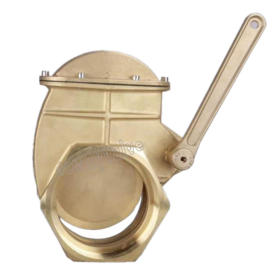 250 Psi Brass Drain Gate Valve with Key Handle