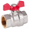 Forged Brass Ball Valve with Butterfly Handle (DW-B204)