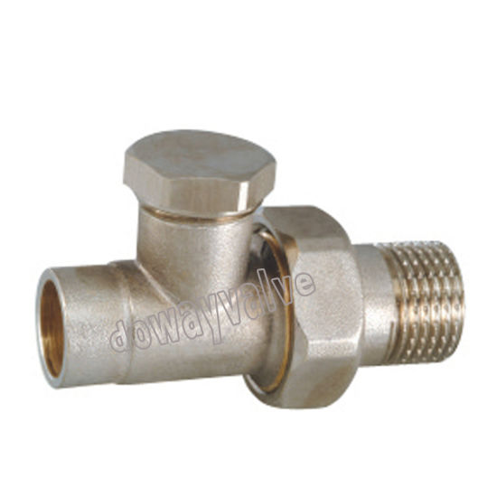 Dn15 Chrome Plated Angle Radiator Valve （DW-RV020）