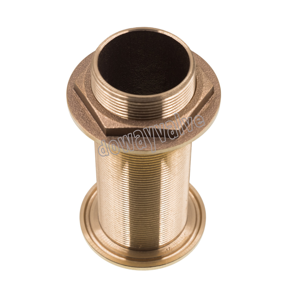 Long Type Bronze Boat Thru-Hull Fitting