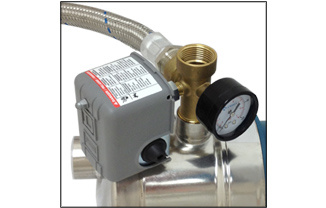 Brass 5-Way Connector for Water Pump