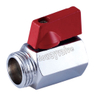 Chroming Brass Valve Mini Ball Valves with Removable Handles （DW-B376）