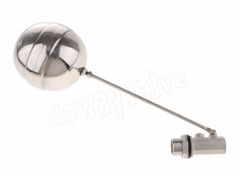 DN20 Float Valve Ball-Cock with 1/2'' Male Thread for Aquarium Fish Tank Toilet Cistern Water Tower