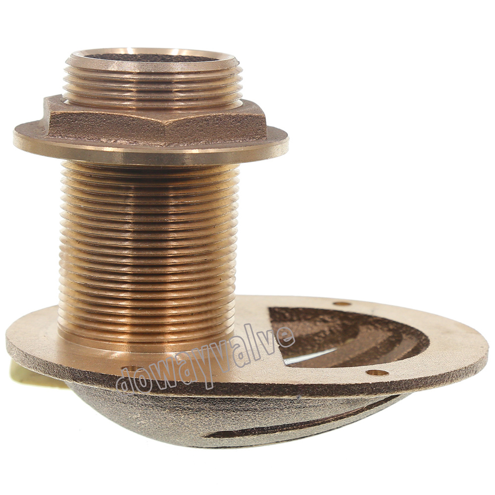 Bonding Screw Bronze Strainer with Locknut