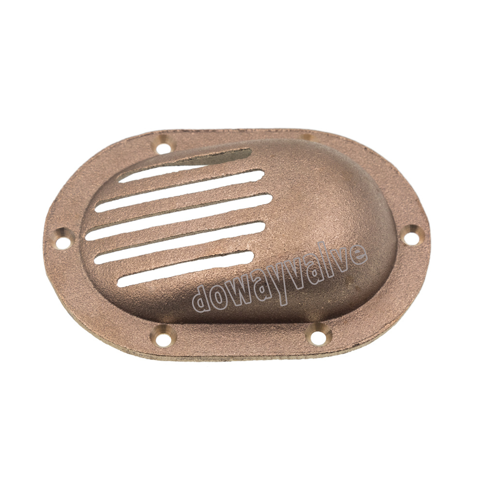 Bronze Slotted Strainer with Mount Ring