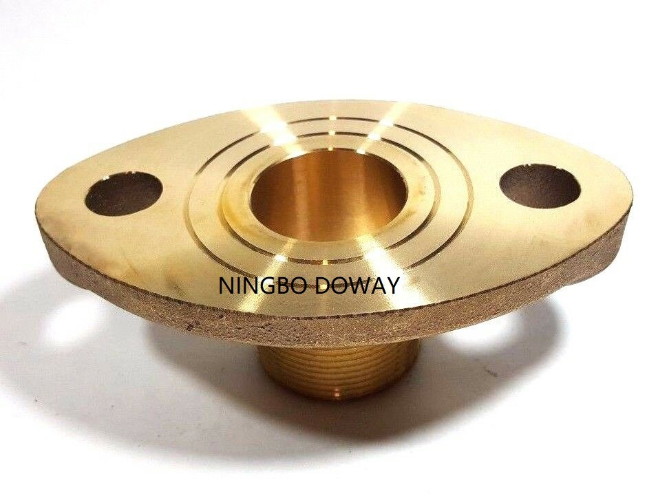 China Factory Custom Bronze Oval Sweat End Flanges