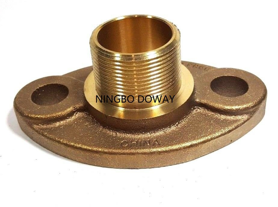 China Factory Custom Bronze Oval Sweat End Flanges