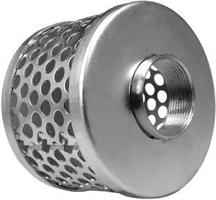 Round Hole Basket Hose Strainers