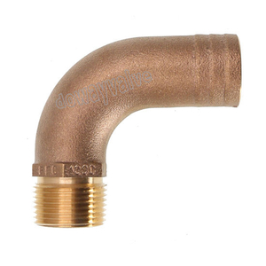 Male Thread and Barbs Connected Bronze Elbow Fitting （DW-BF025）