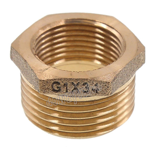 Concentric Hexagon Bronze Reducing Pipe Adaptor （DW-BF017）