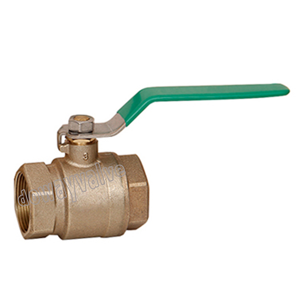 China Supplier Wholesale 600wog Design Bronze in Line Ball Valve