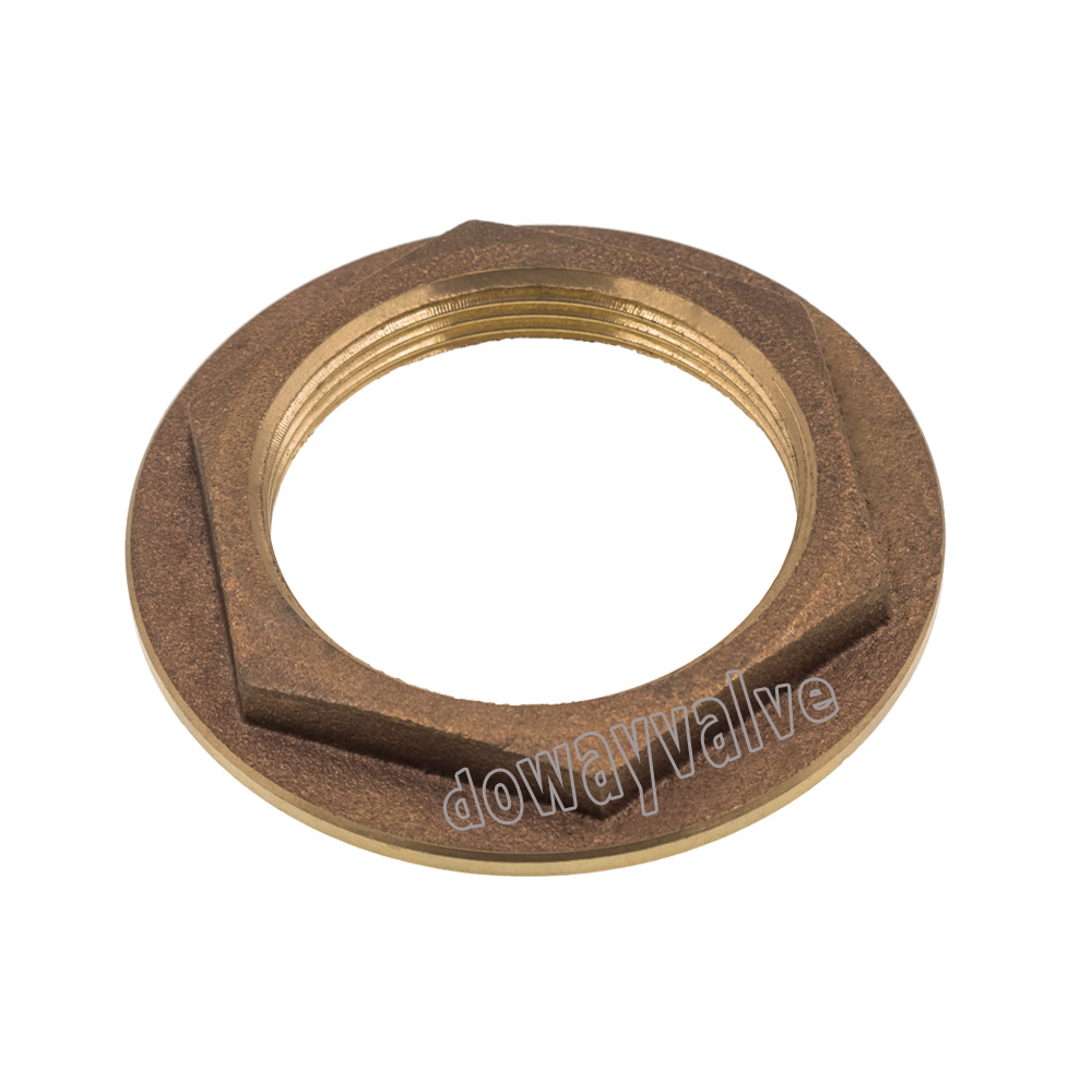 Bonding Screw Bronze Strainer with Locknut