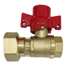Forged Brass Water Meter Ball Valve with Key （DW-LB076）