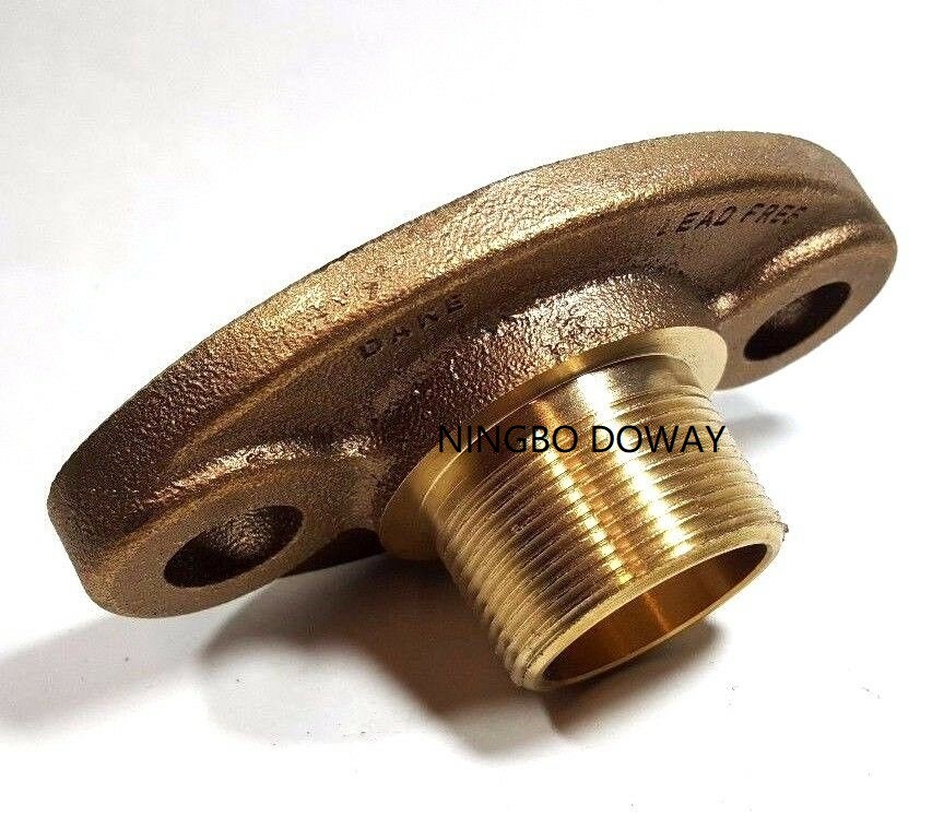 China Factory Custom Bronze Oval Sweat End Flanges Fittings