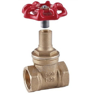 Forged Brass Steel Handle Gate Valve（DWG104）